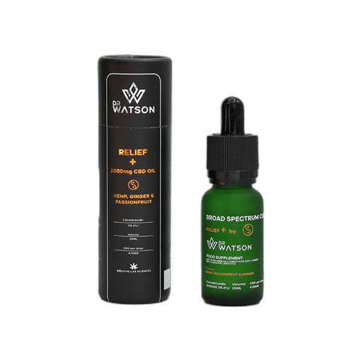 Offer Dr Watson  Broad-Spectrum Relief CBD Oil 20ml