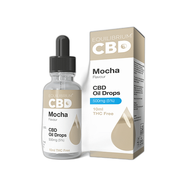 Sale  Equilibrium CBD Oil 10ml - Mocha Flavour