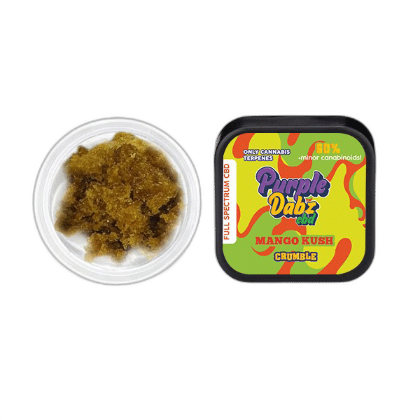 Exclusive Purple Dank 60% Full Spectrum Crumble - 0.5g (BUY 1 GET 1 FREE)