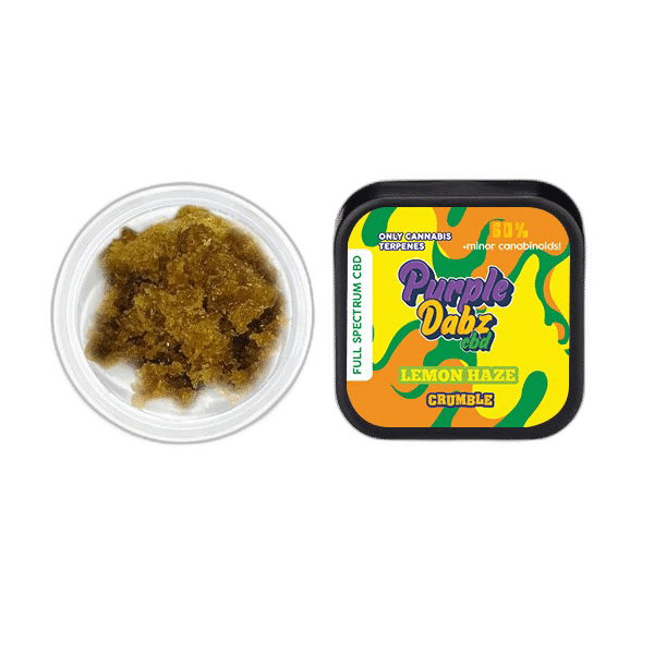 Limited Purple Dank 60% Full Spectrum Crumble - 0.5g (BUY 1 GET 1 FREE)