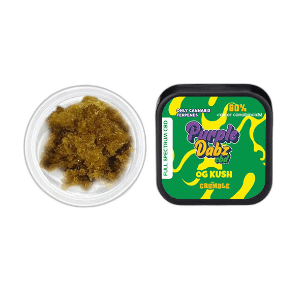 Best Purple Dank 60% Full Spectrum Crumble - 0.5g (BUY 1 GET 1 FREE)