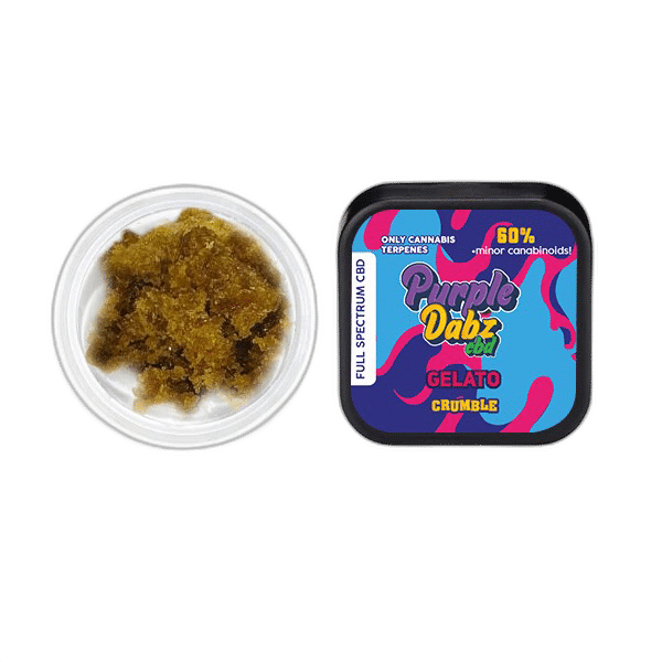 Limited Purple Dank 60% Full Spectrum Crumble - 1.0g (BUY 1 GET 1 FREE)