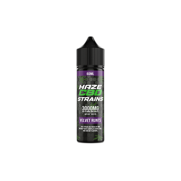 Limited Haze CBD Strains  CBD E-Liquid 50ml Shortfill