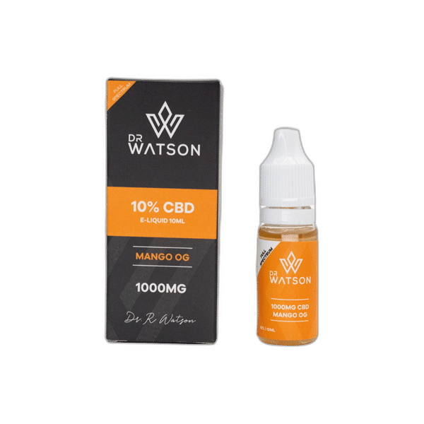 Offer Dr Watson  Full Spectrum CBD E-liquid 10ml (BUY 1 GET 1 FREE)