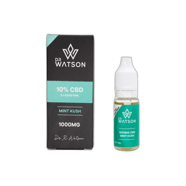 Sale Dr Watson  Full Spectrum CBD E-liquid 10ml (BUY 1 GET 1 FREE)