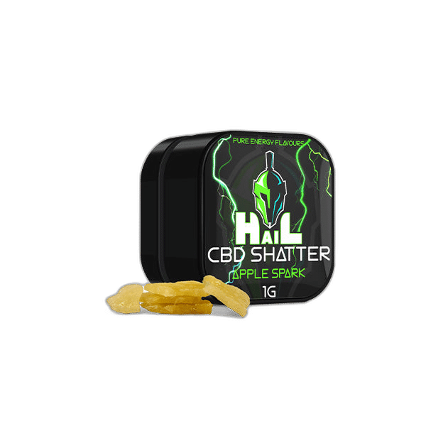 Best Hail Energy 98% CBD Shatter - 1g