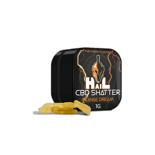 Exclusive Hail Energy 98% CBD Shatter - 1g