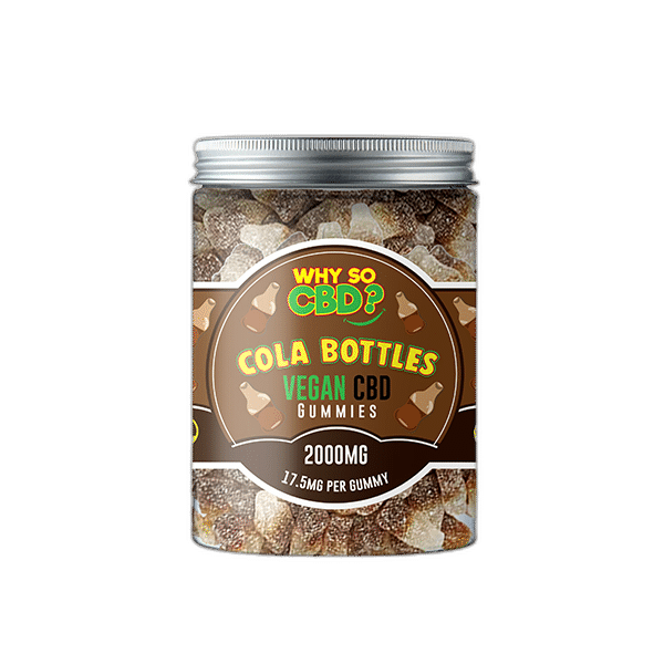 Buy Now Why So CBD?  Broad Spectrum CBD Large Vegan Gummies - 11 Flavours