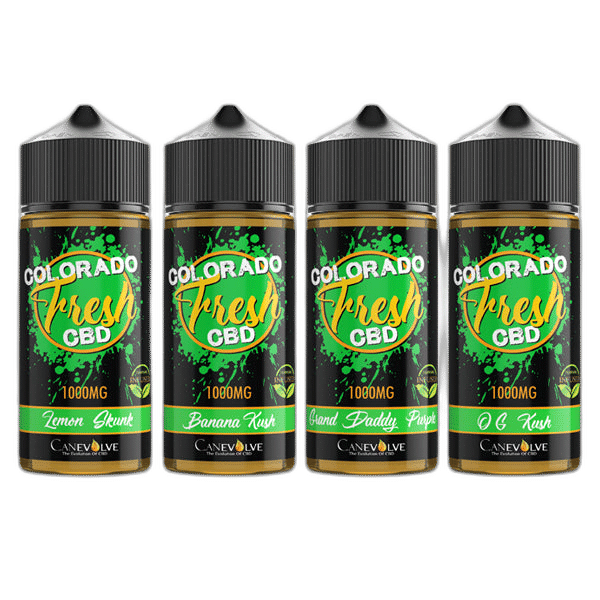 Shop Now Colorado Fresh  CBD Vaping Liquid 100ml (50PG/50VG)