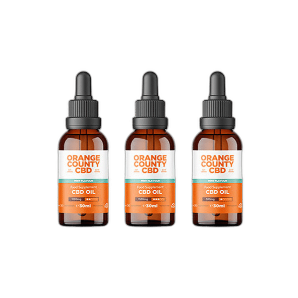 Buy Now Orange County CBD  Flavoured Tincture Oil 30ml