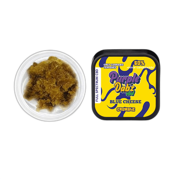 Sale Purple Dank 60% Full Spectrum Crumble - 0.5g (BUY 1 GET 1 FREE)