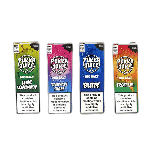 Exclusive Pukka Juice 10ML Flavoured Nic Salt  20MG