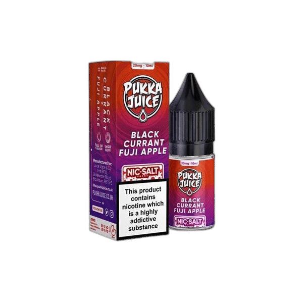 Pukka Juice 10ML Flavoured Nic Salt  20MG (50VG/50PG)