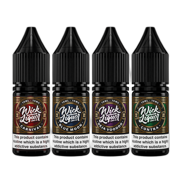 Wick Liquor 10ml Nic Salts (50VG/50PG) 10mg