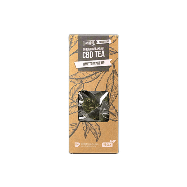 Offer Canndid  CBD English Breakfast Tea Bags - 20 Bags