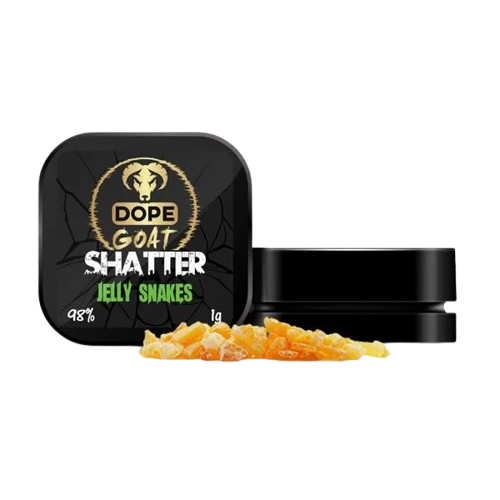 Offer Dope Goat Shatter 98% CBD 1g