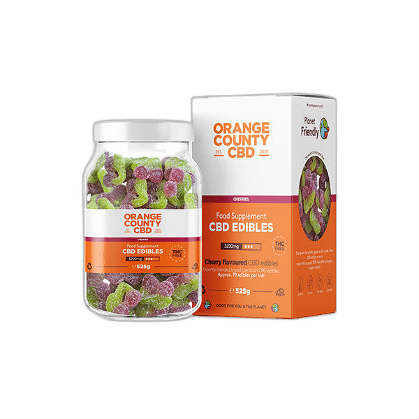 Orange County CBD 3200mg Gummies - Large Pack