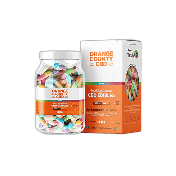 Orange County CBD 3200mg Gummies - Large Pack