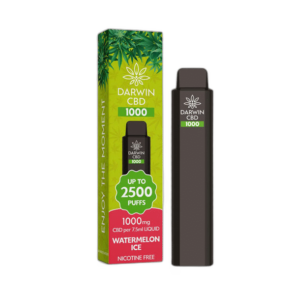 Darwin CBD 1000 Disposable Vape Device 2500 Puffs