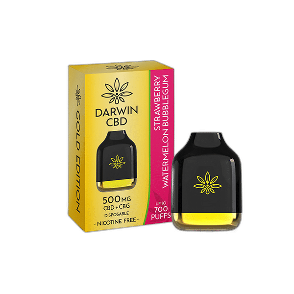 Darwin 500mg CBD + CBG Cube Disposable 700 Puffs