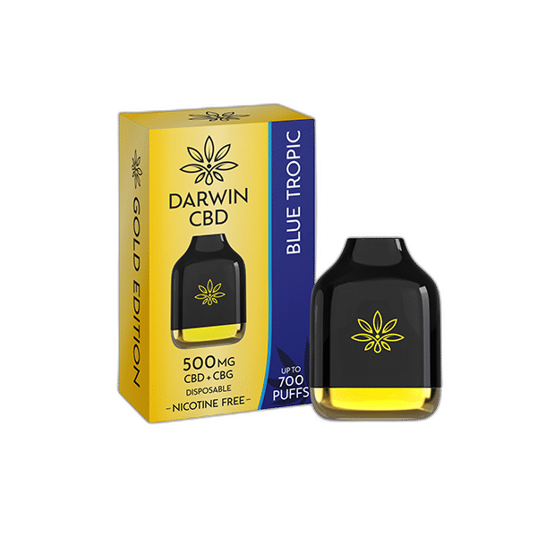 Darwin 500mg CBD + CBG Cube Disposable 700 Puffs