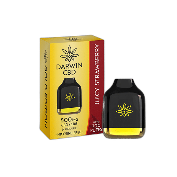 Darwin 500mg CBD + CBG Cube Disposable 700 Puffs