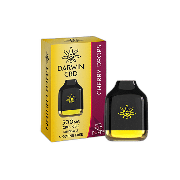 Darwin 500mg CBD + CBG Cube Disposable 700 Puffs