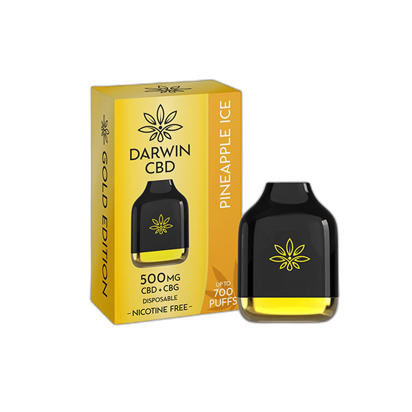 Darwin 500mg CBD + CBG Cube Disposable 700 Puffs