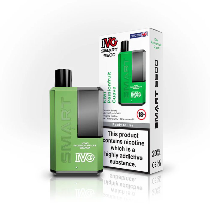 Best I VG Smart 5500 Disposable Rechargeable Vape Kit 