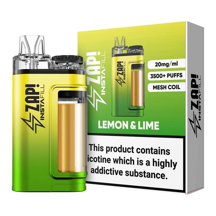 Sale Zap! Instafill  Disposable Vape Kit 3500 Puffs