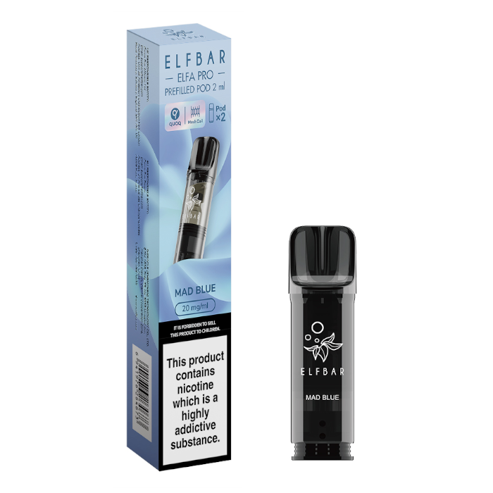 Limited ELF Bar ELFA Pro  Replacement Prefilled Pods - 2ml