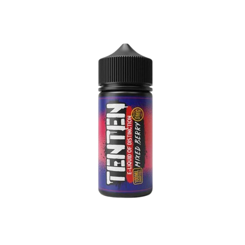 TenTen 100ml Shortfill 0mg (70VG/30PG)