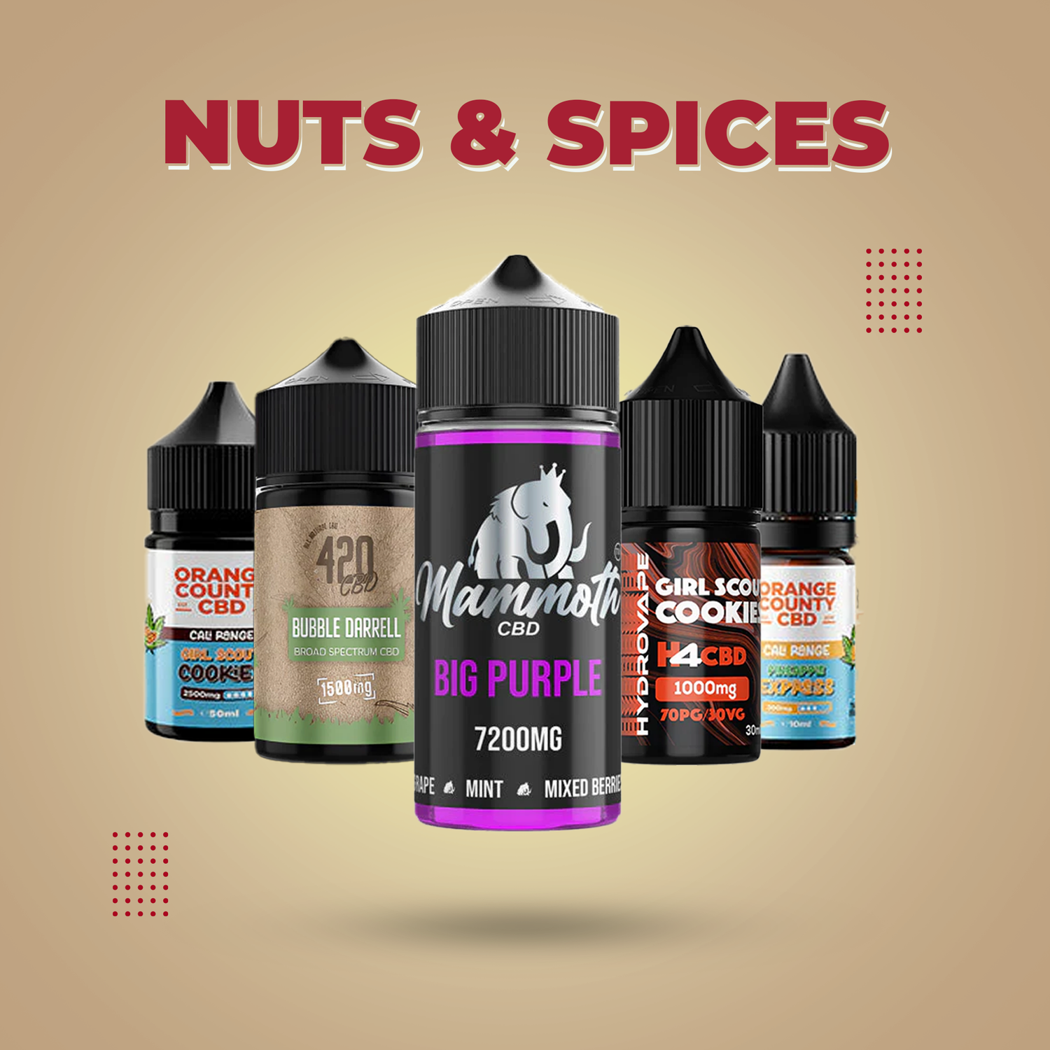 nuts and spices cbd