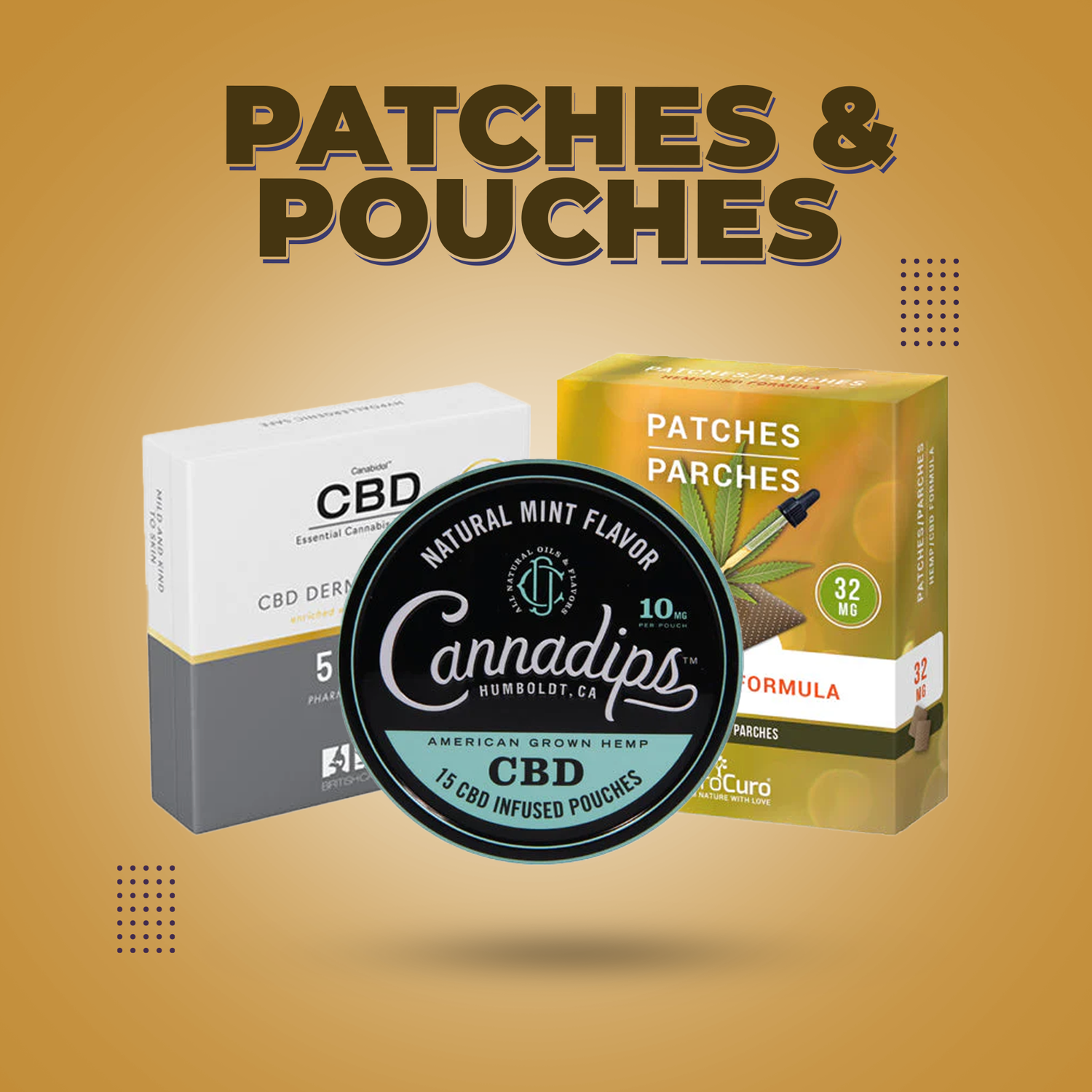 CBD Patches and Pouches