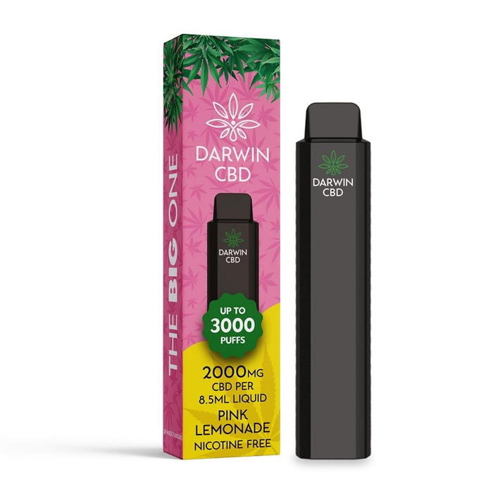 Best Darwin The Big One  CBD Disposable Vape Device 3000 Puffs