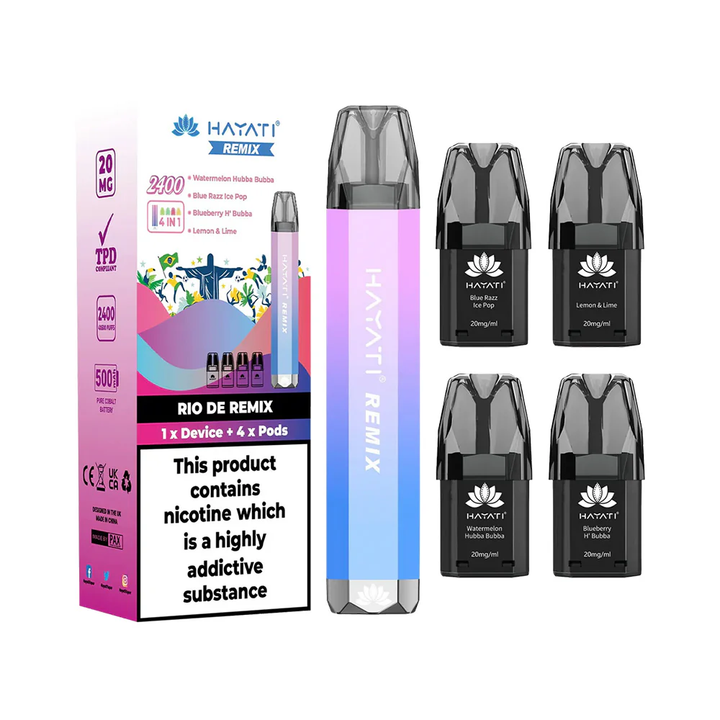 Hayati Remix 4in1 2400 Pod Kit