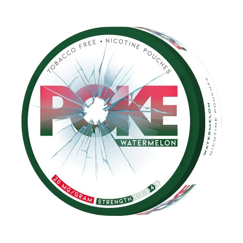 Poke Watermelon Nicotine Pouches - 20 Pouches 16mg